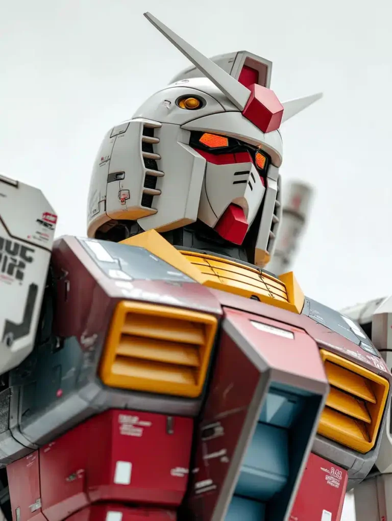 High-Resolution Gundam Portrait