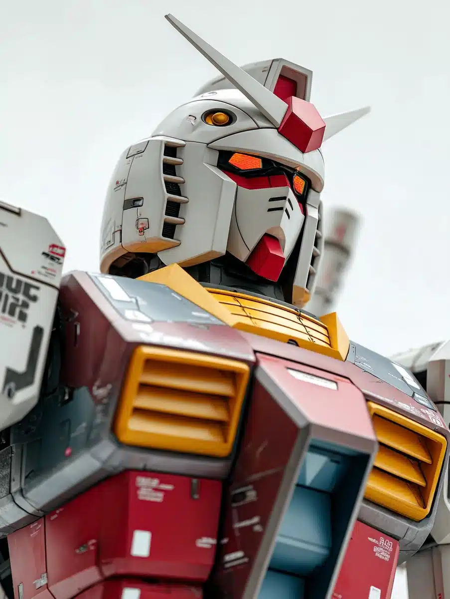 High-Resolution Gundam Portrait