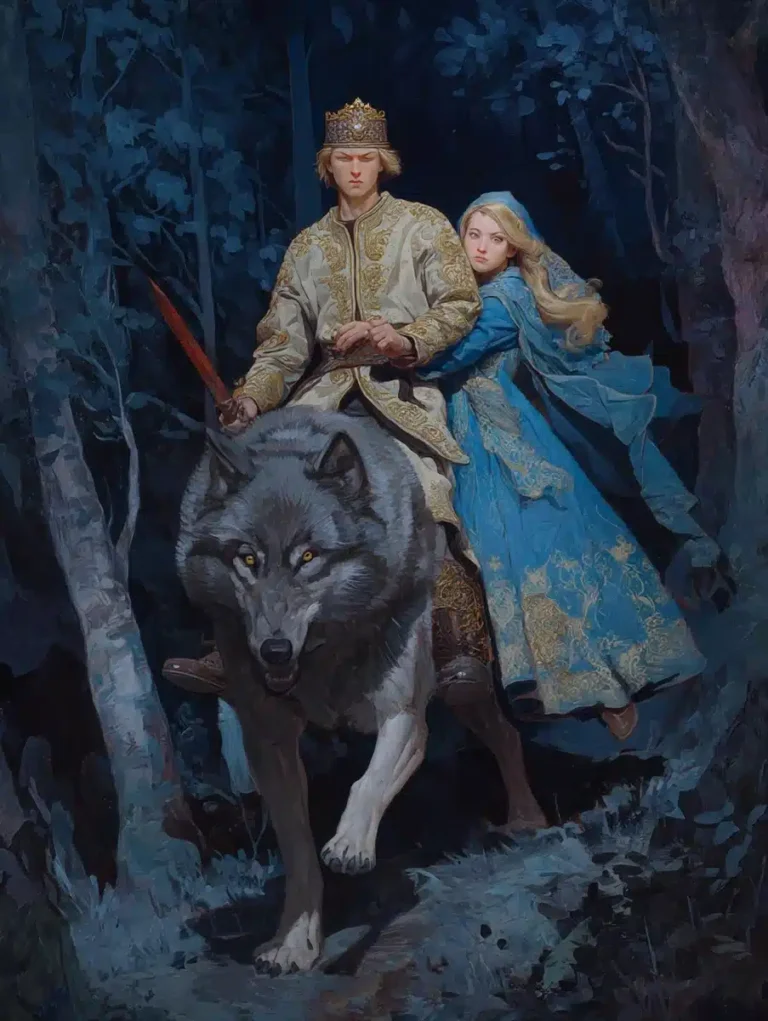 Slavic Mythology Oil Painting