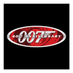007 40th Anniversary logo