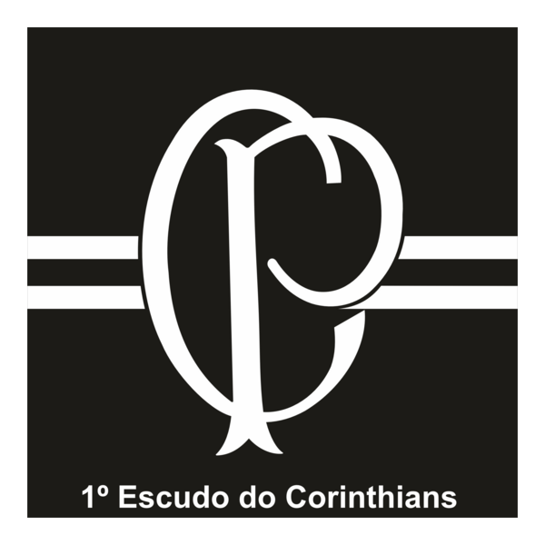 1º Escudo do Corinthians logo