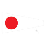 1 Flag logo