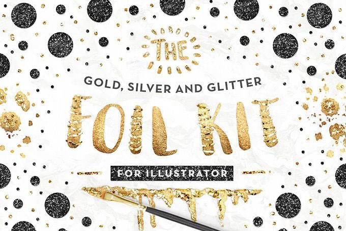 10 AI Gold Foil Styles