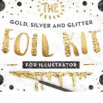 10 AI Gold Foil Styles