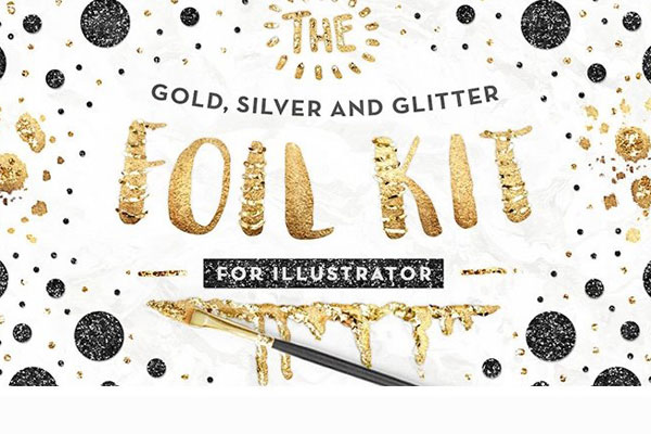 10 AI Gold Foil Styles