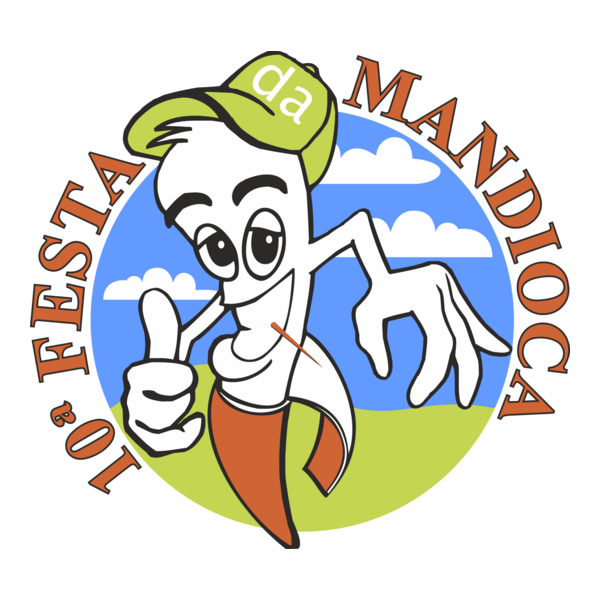 10ª Festa da Mandioca logo