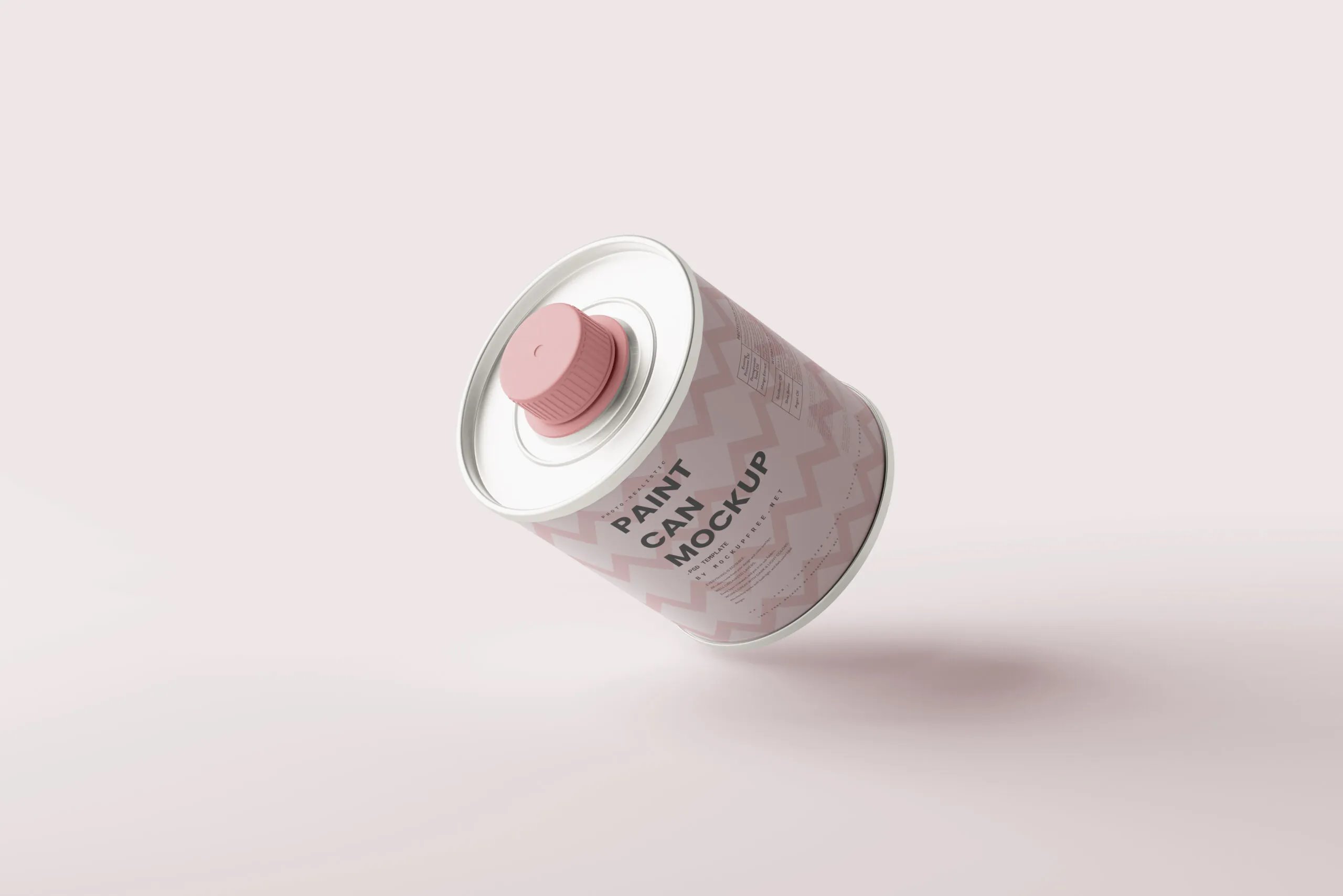 10 Paint Can Mockups in Different Visions FREE PSD