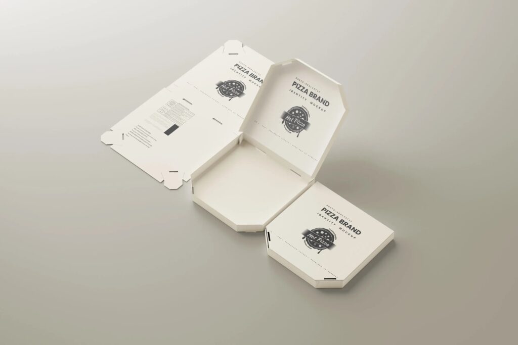 10 Pizza Branding Mockups in Different Visions mockup preview