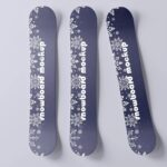 10 Snowboards Mockups in Different Sights