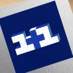 1+1 Blue Logo