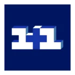 1+1 Blue Logo