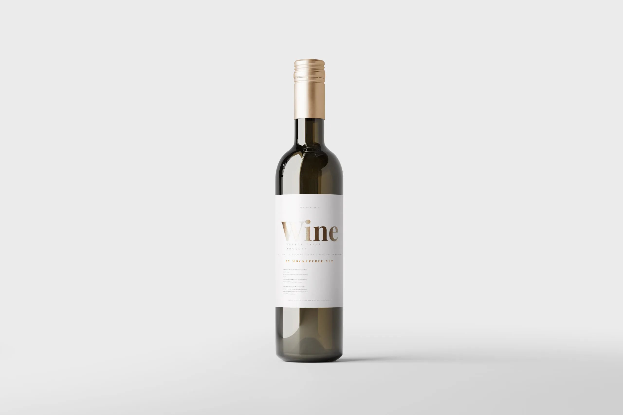 11 Wine Bottles Mockups in Distinct Views FREE PSD