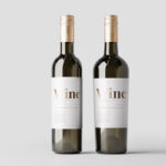 11 Wine Bottles Mockups in Distinct Views