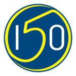 150 de ani de statistică oficiala Romania flag logo