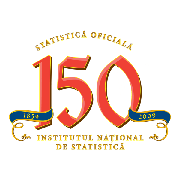 150 de ani de statistică oficiala logo