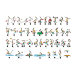15th Asian Games, Mascot Orry and Pictogram logo
