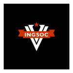 1984 Ingsoc George Orwell logo