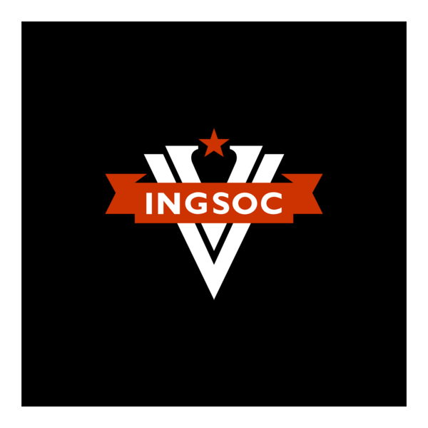 1984 Ingsoc George Orwell logo