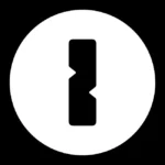 1Password Black Logo