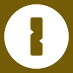1Password Black Logo