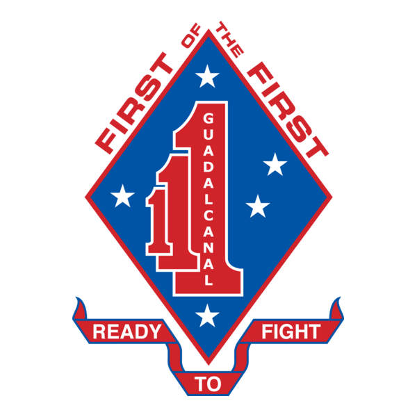 1st Battalion 1st Marine Regiment USMC logo