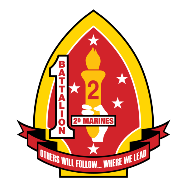 1st Battalion 2nd Marine Regiment USMC logo