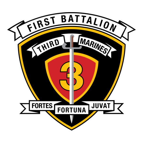1st Battalion 3rd Marine Regiment USMC logo