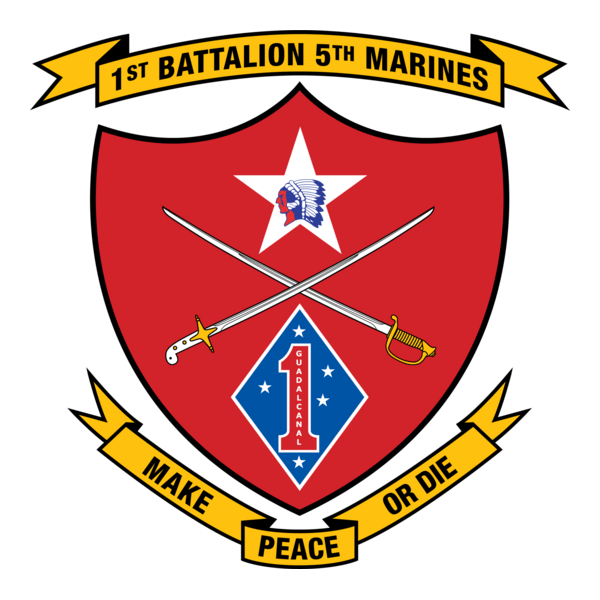 1st Battalion 5th Marine Regiment USMC logo