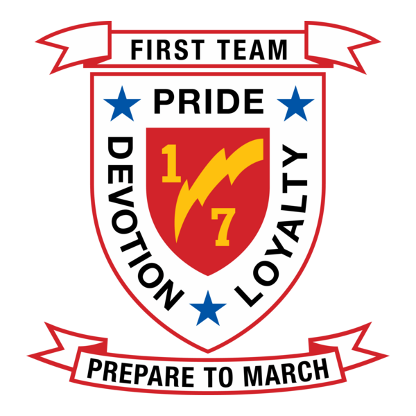 1st Battalion 7th Marine Regiment USMC logo