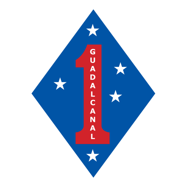1st Marine Div USMC logo
