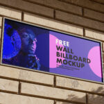 2 Billboard Mockups on The Wall in Varied Sights