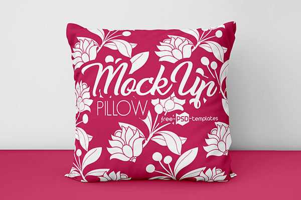 2 Cushion\ Pillow Mockups in Different Views and Positions mockup preview