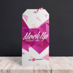 2 Fashion Label Mockups with Realistic Features