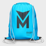 2 Gym Sack Mockups in Different Shots