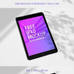 2 Mockups of an iPad in Different Views mockup preview