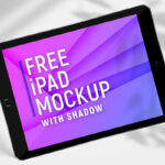 2 Mockups of an iPad in Different Views mockup preview