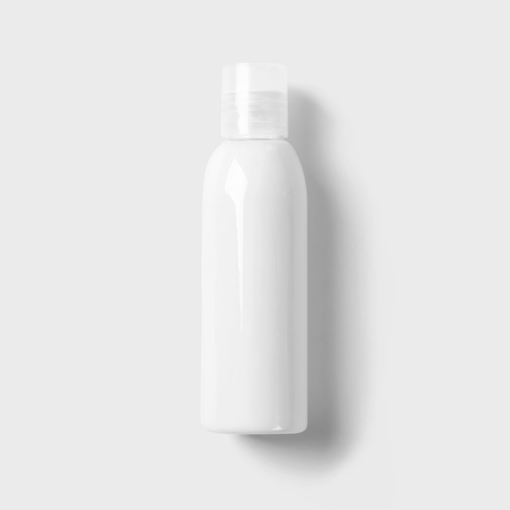 2 Mockups of Cosmetic Bottle from Front View mockup preview