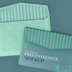 2 Mockups of Envelopes in Open and Close Version