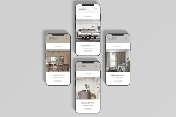 2 Mockups of Premium Smartphone Branding