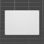 2 Mockups of Rectangular Posters on Grille