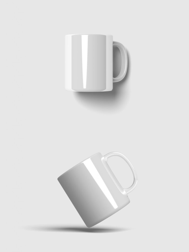 2 Mockups of Simple Classic Mug mockup preview