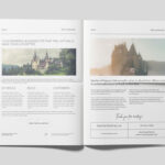 2 Newspaper Mockups in Top Vision