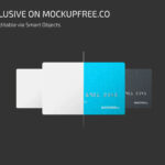 2 Plastic Bank Card Mockups