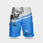 2 Shot of Short Sweatpants Mockup