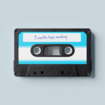 2 Shots of Cassette Mockups