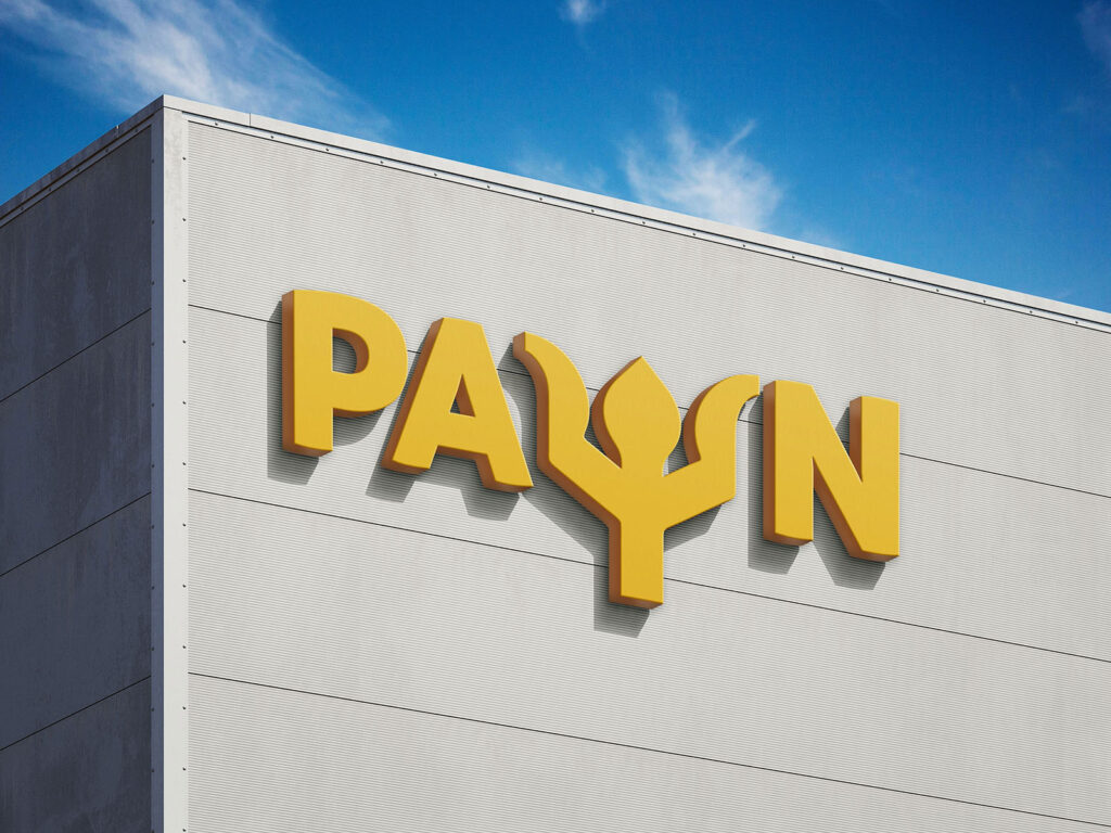 2 Sights of Logo Mockup on Building mockup preview