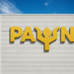 2 Sights of Logo Mockup on Building mockup preview