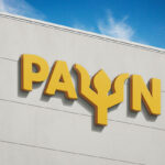 2 Sights of Logo Mockup on Building mockup preview