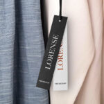 2 Slime Oblong Paper Tags Mockup in Front Sight