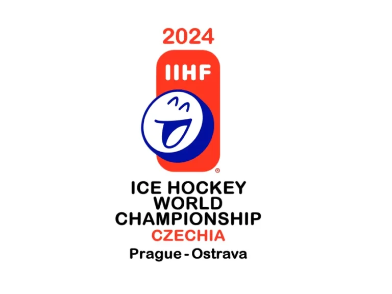 2024 IIHF Ice Hockey World Championship Czechia Logo